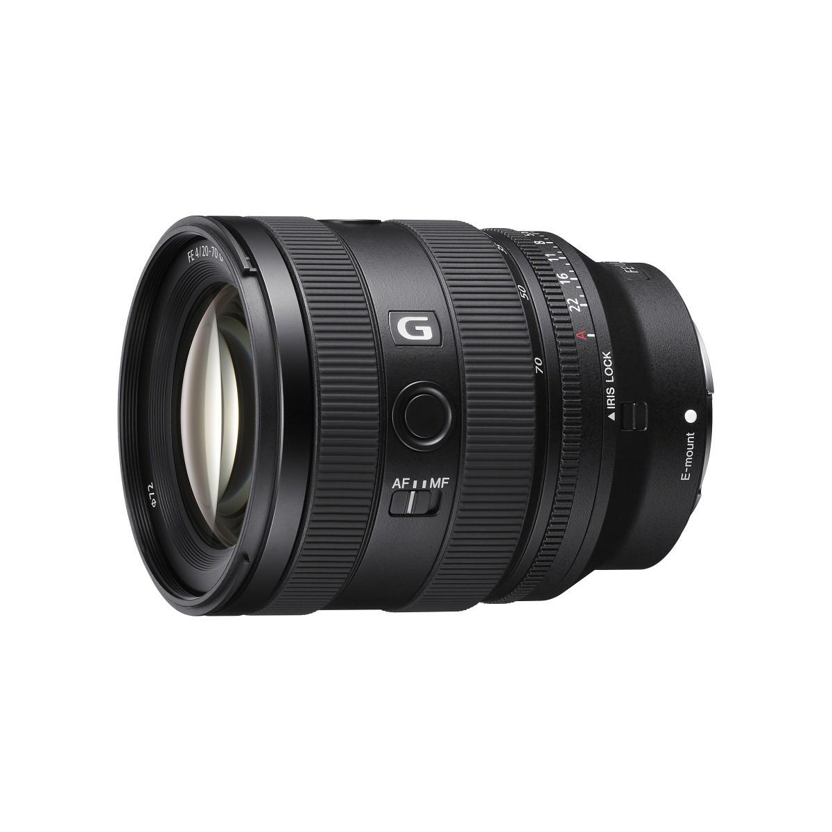 SONY 20-70 mm F4 G. FE Full-frame con attacco E-mount