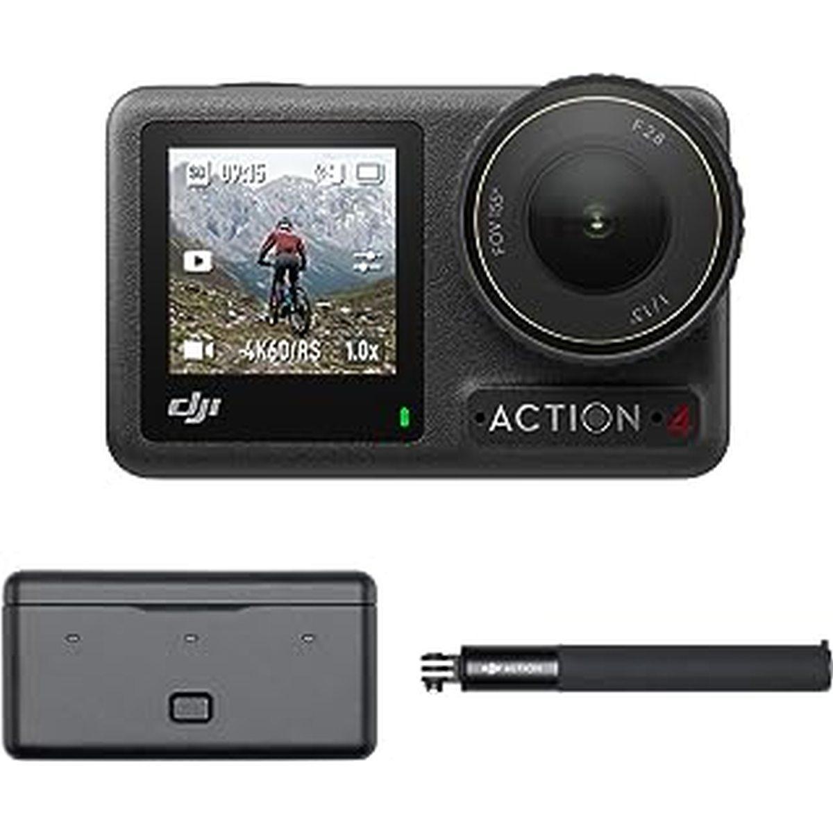 DJI Osmo Action 4 Adventure Combo - Action Camera Garanzia Nital 2 Anni