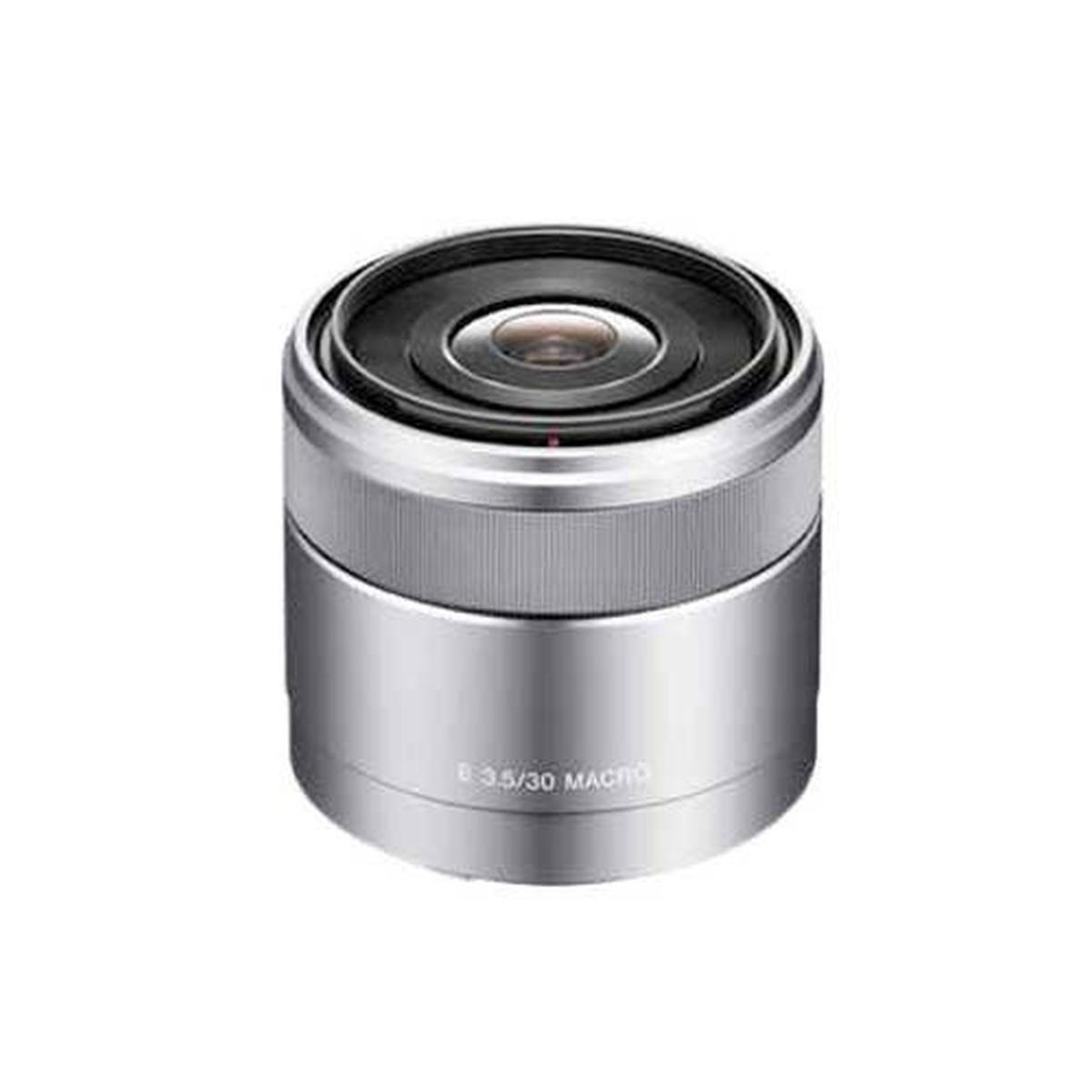 Sony 30 sel f3,5 aps-c macro e-mount- silver
