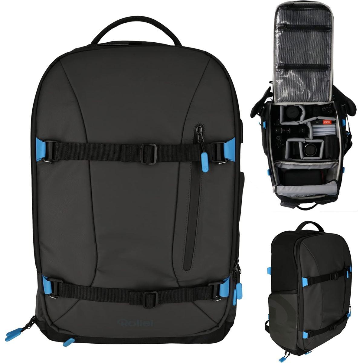 Zaino Rollei Fotoliner Ocean Pro Grigio