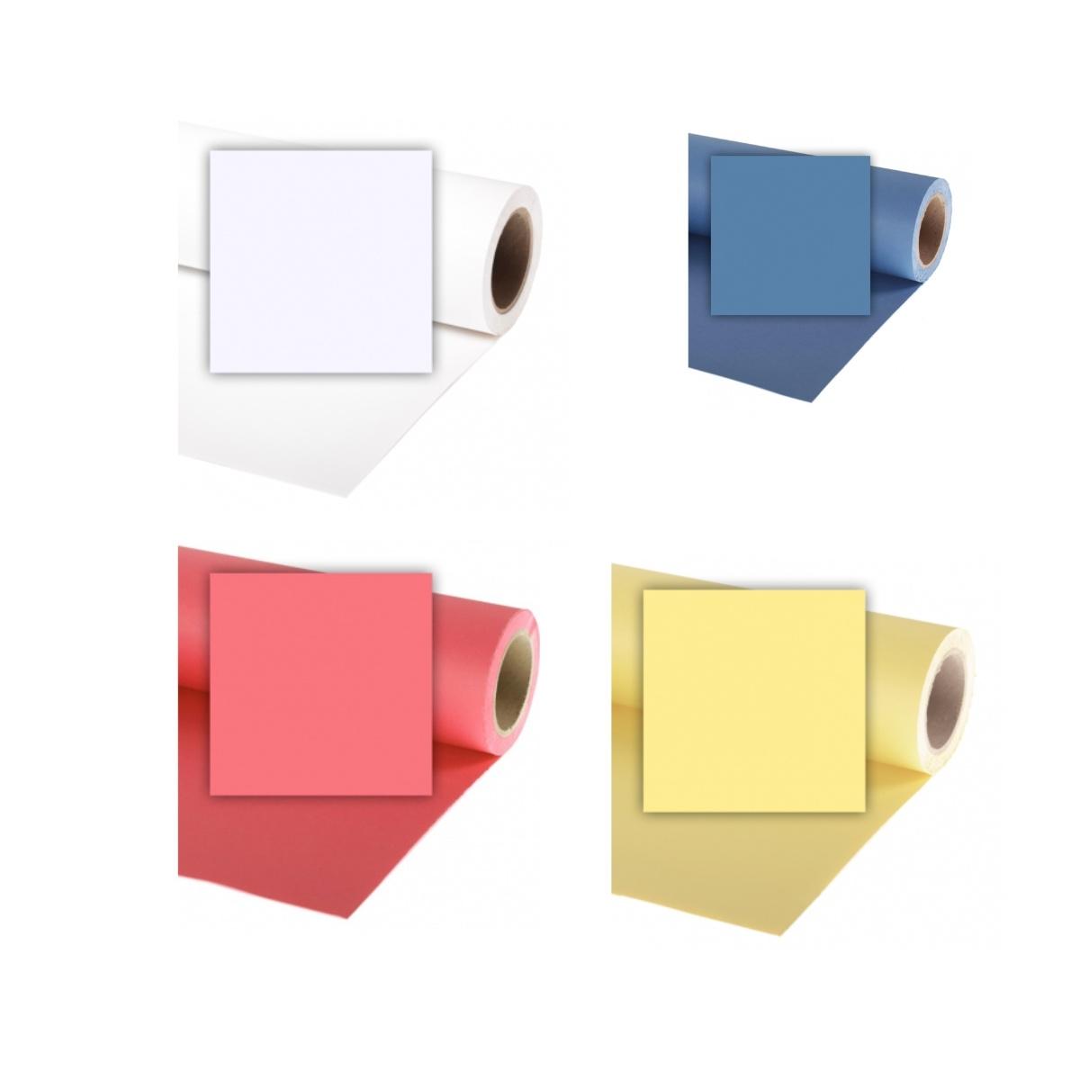 Fondale Colorama in Carta 2.72 x 11m - VARI COLORI