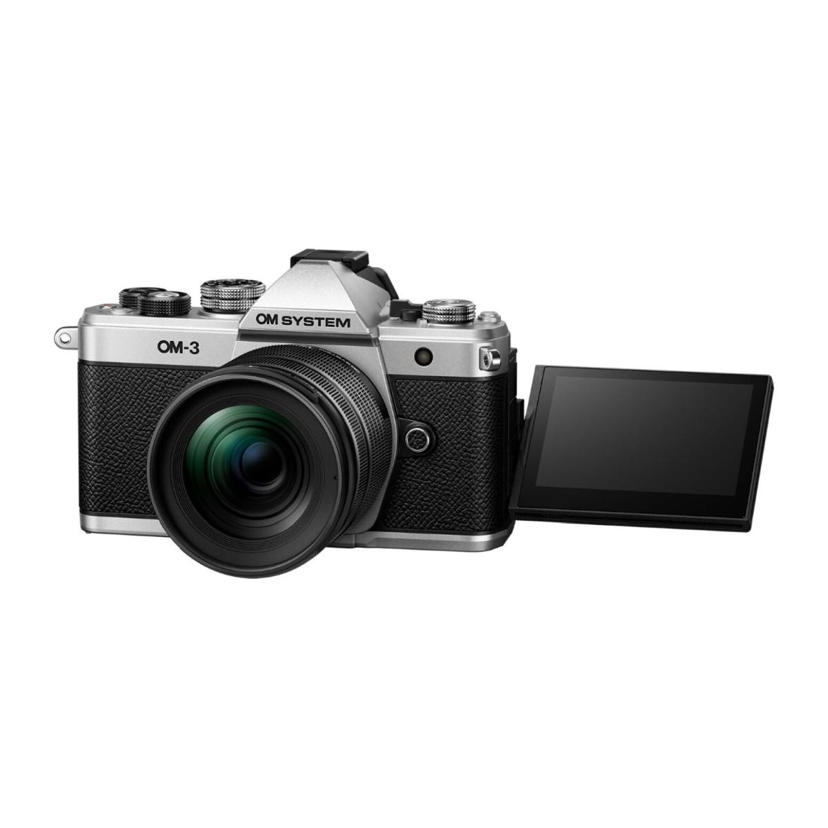 OM SYSTEM OM-3 body silver, M.Zuiko Digital ED 12-45mm F4.0 PRO