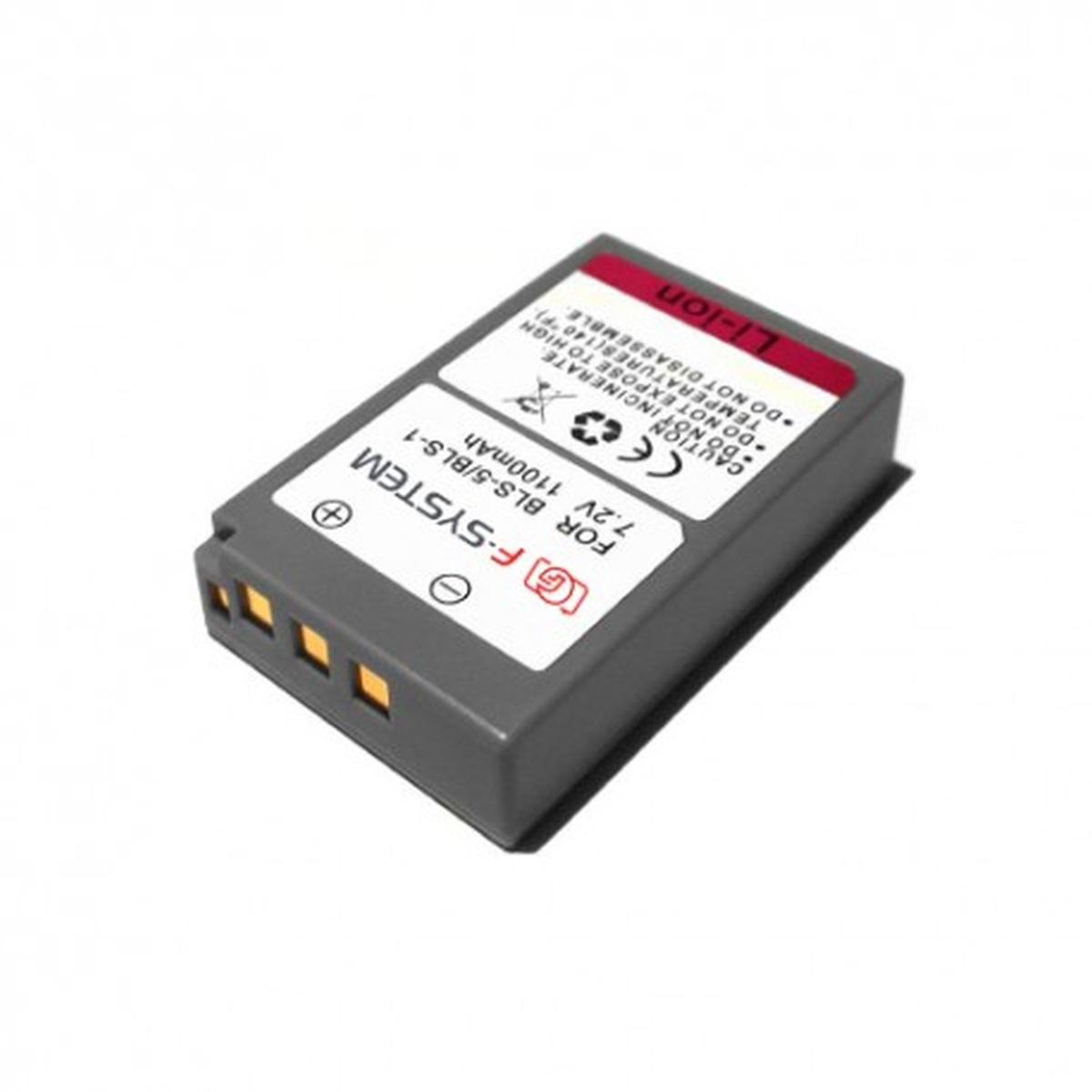 Batteria F-System Per Olympus Bls-5/BLS-1