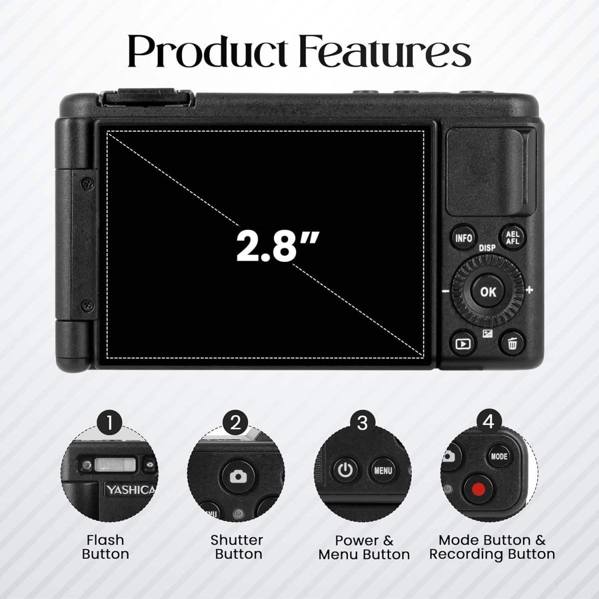 Yashica City 100 - Compatta Yashica - Garanzia Italia