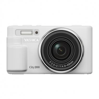 Yashica City 200 White - Compatta Yashica - Garanzia Italia