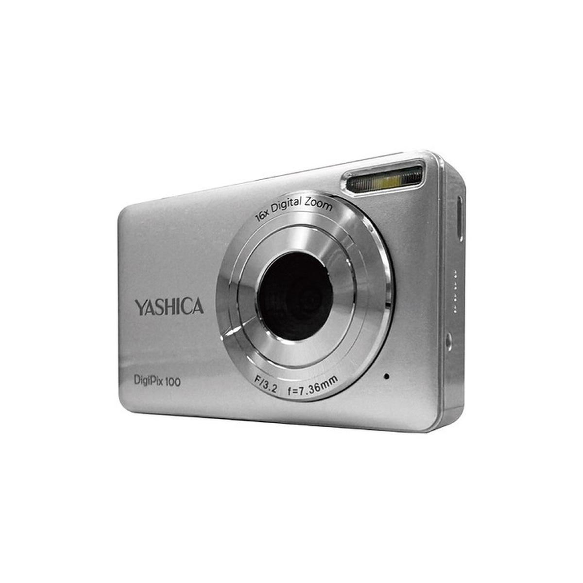 Yashica DigiPix 100 Silver - Fotocamera compatta 44 MP - Garanzia Italia