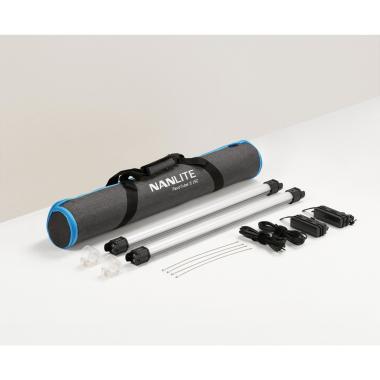 Nanlite pavotube ii 15c led rgbww color 30w 60 cm kit 2 pezzi