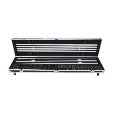 Nanlite pavotube ii 60x rgb pixel 106w 2,2 mt kit 8 pezzi con flight case rigido e accessori