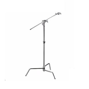 Stativo asaky studio cs-8201b stativo c-stand con braccio h.334 cm-acciaio