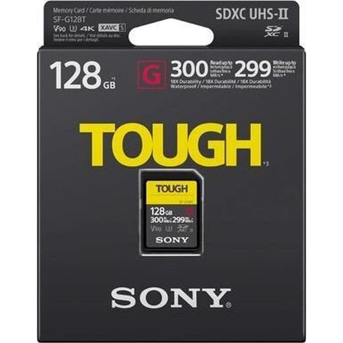 Card Sony Sd Hc 128gb Tough Uhs-II U3 300mbs/299mbs 4k