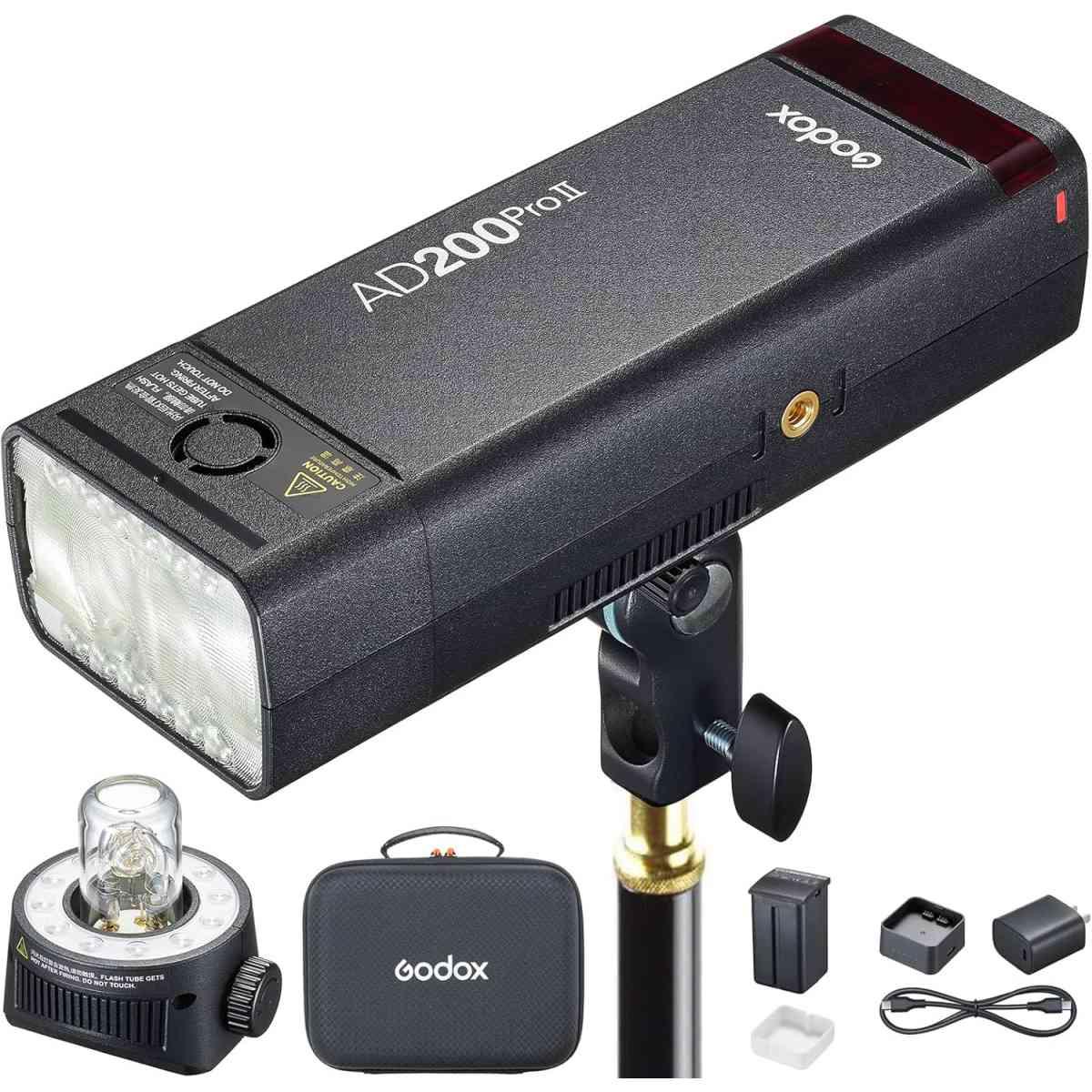 Flash godox witstro ad200 pro ii pocket outdoor flash ttl