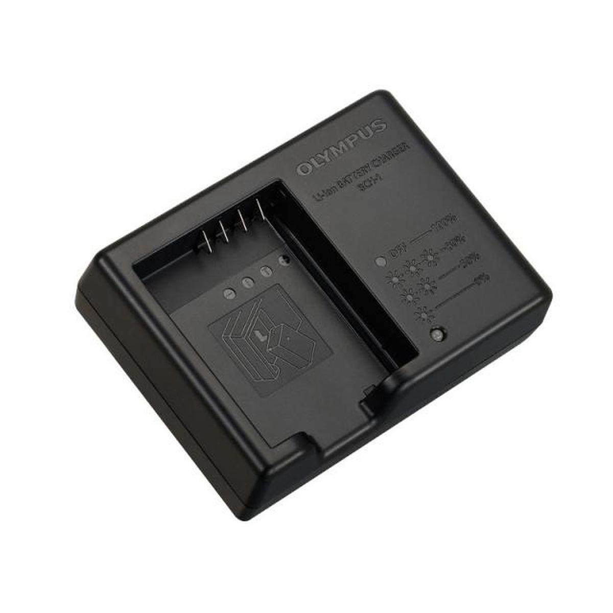 Caricabatteria Olympus Om System Bcx-1 Caricabatterie Per 2 Blx-1