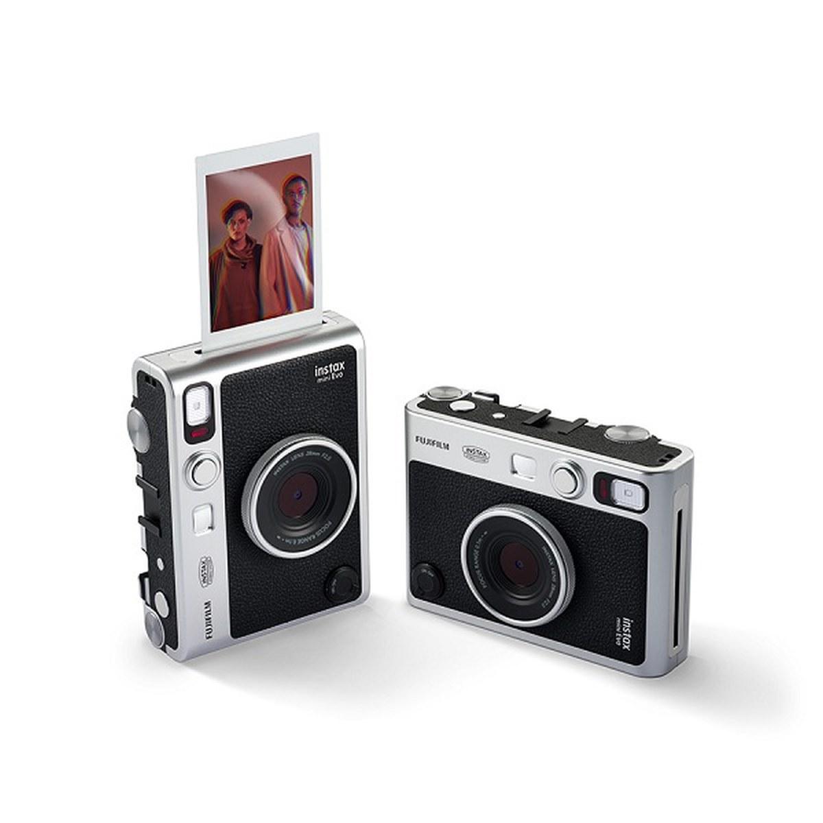 Fujifilm Instax Mini Evo Hybrid Black Fotocamera Istantanea - Garanzia Fujifilm Italia 2 anni