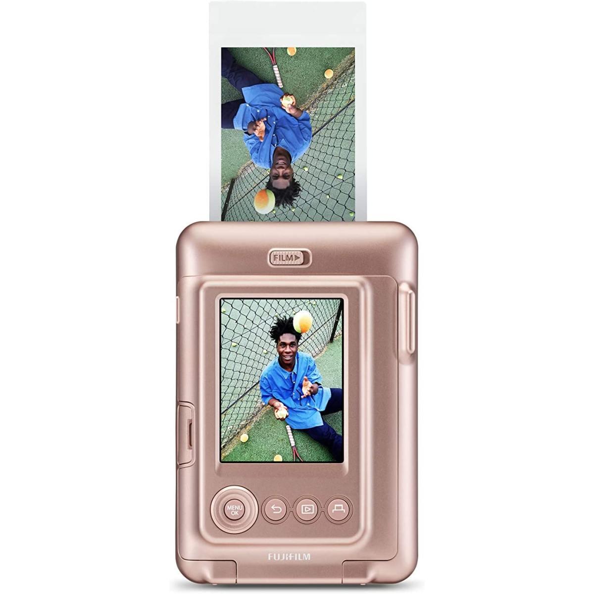 Fujifilm Mini Liplay Blush Gold Ex D Fotocamera Istantanea - Garanzia Fujifilm Italia 2 anni