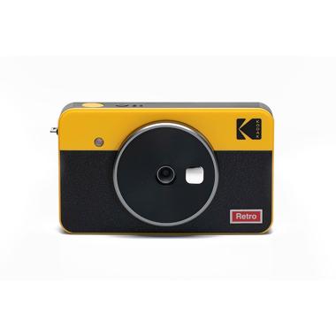 Kodak Mini Shot Combo 2 Retro Yellow Fotocamera Istantanea - Garanzia KODAK Italia