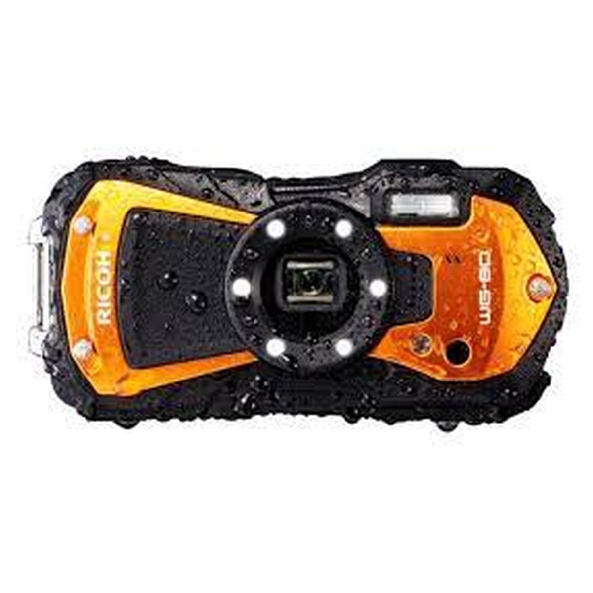 RICOH WG80 Orange - Fotocamera Compatta -Garanzia Fowa 4 anni.