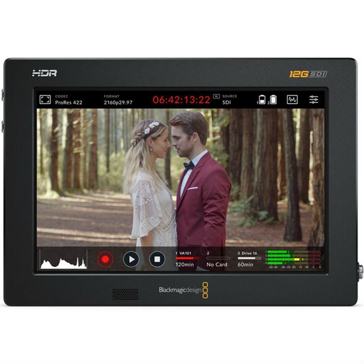Monitor Blackmagic Video Assist 7 12g Hdr -registratore -Monitor