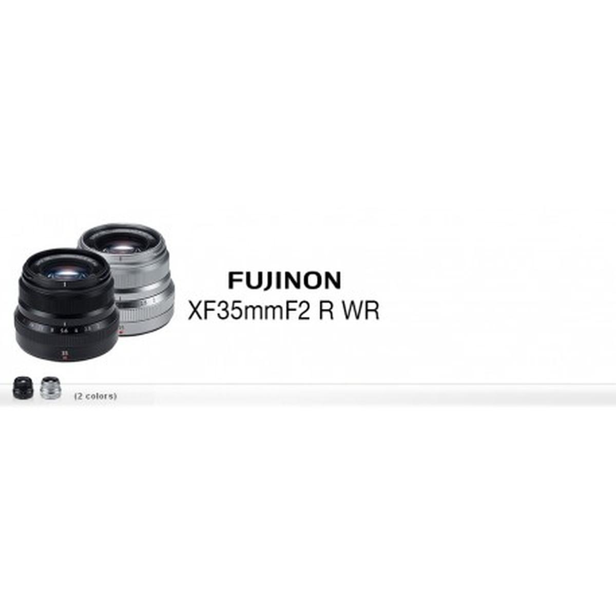 FUJIFILM 35mm F2 R Wr Black - Obiettivo aps-c - Garanzia Fujifilm Italia