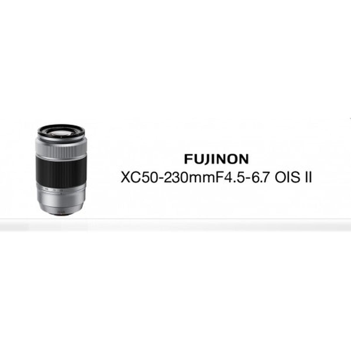 FUJIFILM 50-230mm Xc F/4.5-6.7 Ois Silver II - Obiettivo aps-c - Garanzia Fujifilm Italia