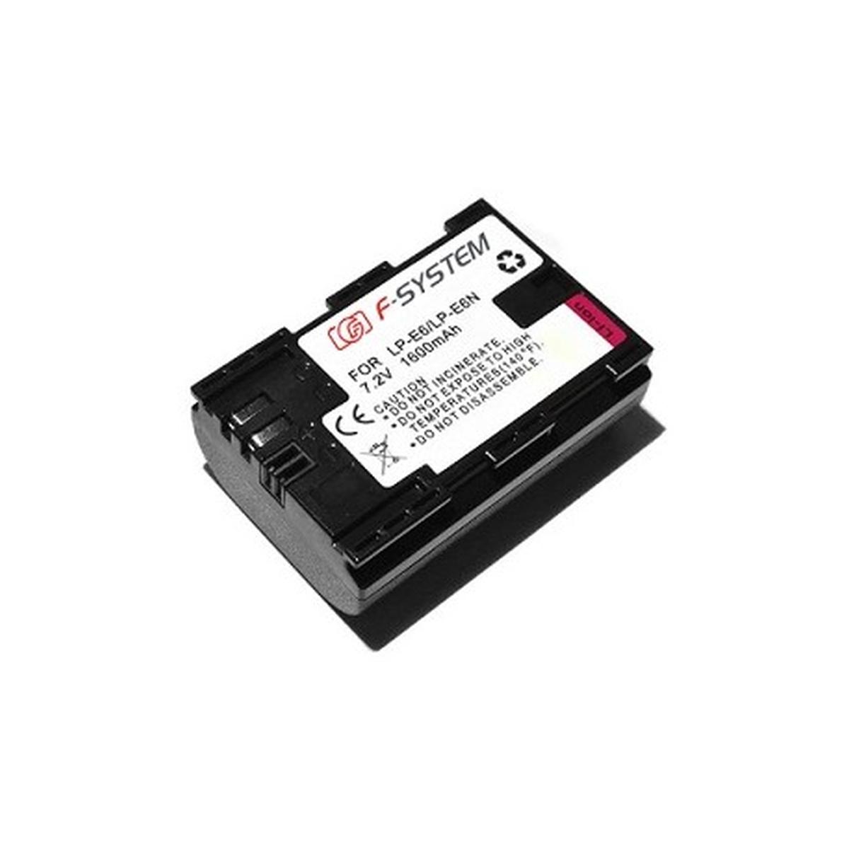 Batteria F-System Per Canon Lp-E6nh