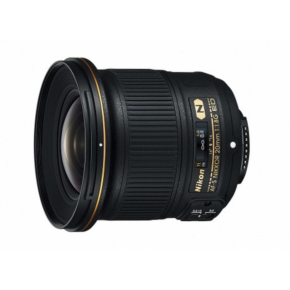 NIKON NIKKOR 20mm Af-S F1.8g Ed Fx - Obiettivo Full Frame - Garanzia NITAL 4 anni