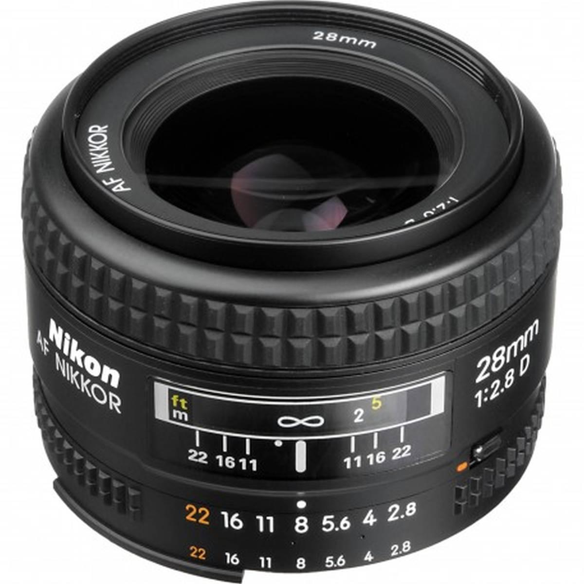 NIKON NIKKOR 28mm F/2.8d - Obiettivo Full Frame - Garanzia NITAL 4 anni