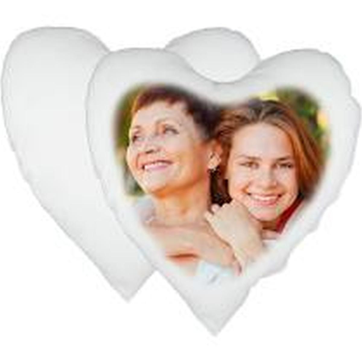 Cuscino Cuore Bianco 40x40- Gadget Personalizzati