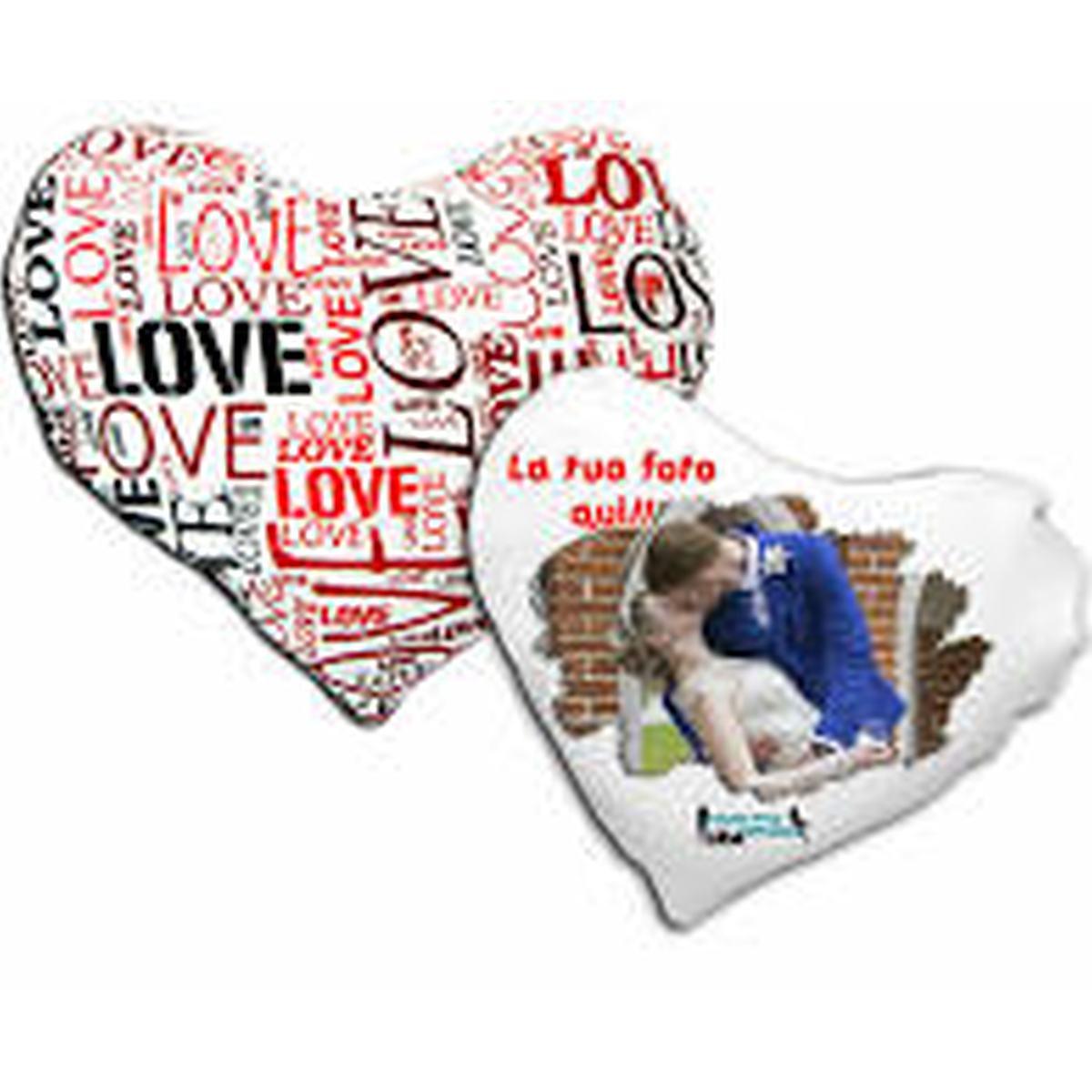 Cuscino Cuore Love 40x40- Gadget Personalizzati