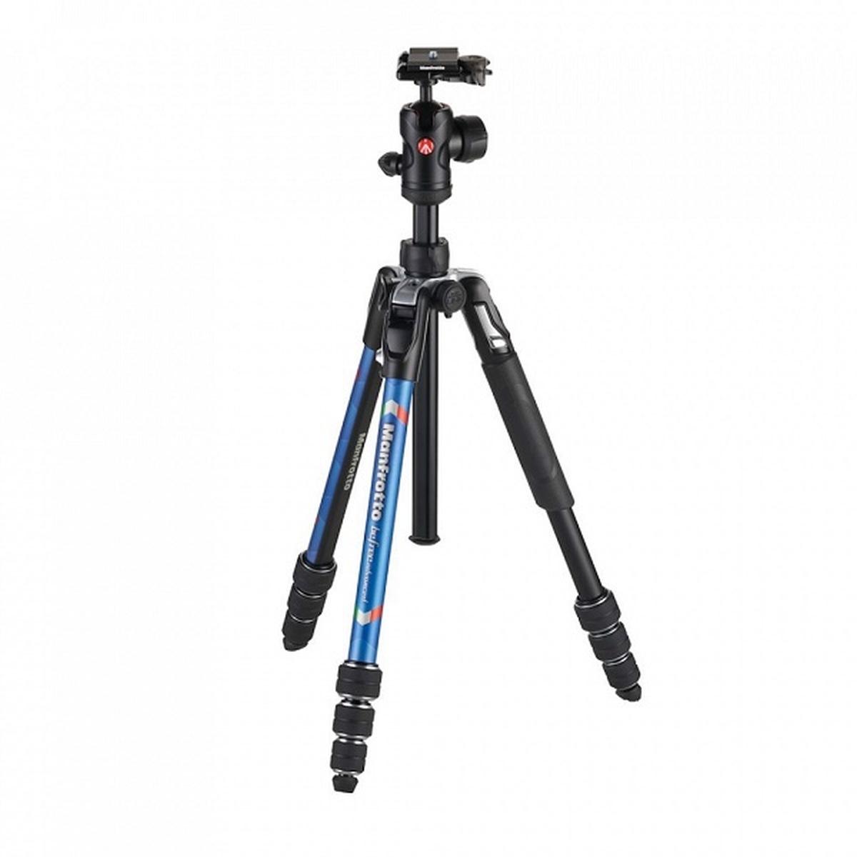 Treppiede Manfrotto Befree Azzurri Mkbfrta4eu21-Bh+ Borsa