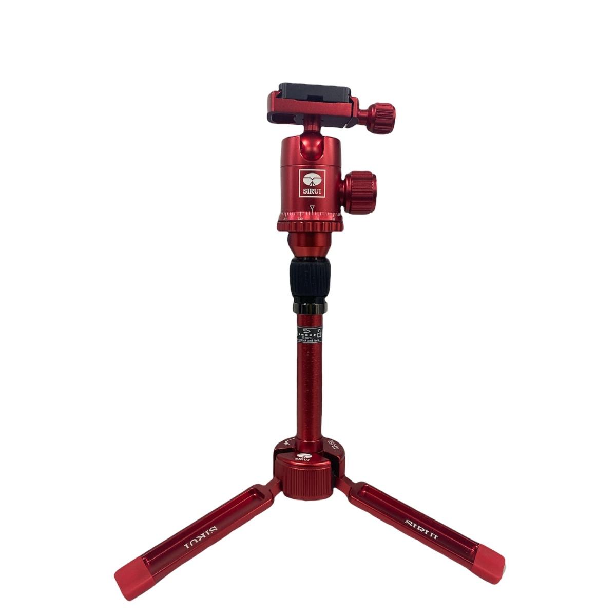 Treppiede Sirui 3t-35r Alluminio Rosso