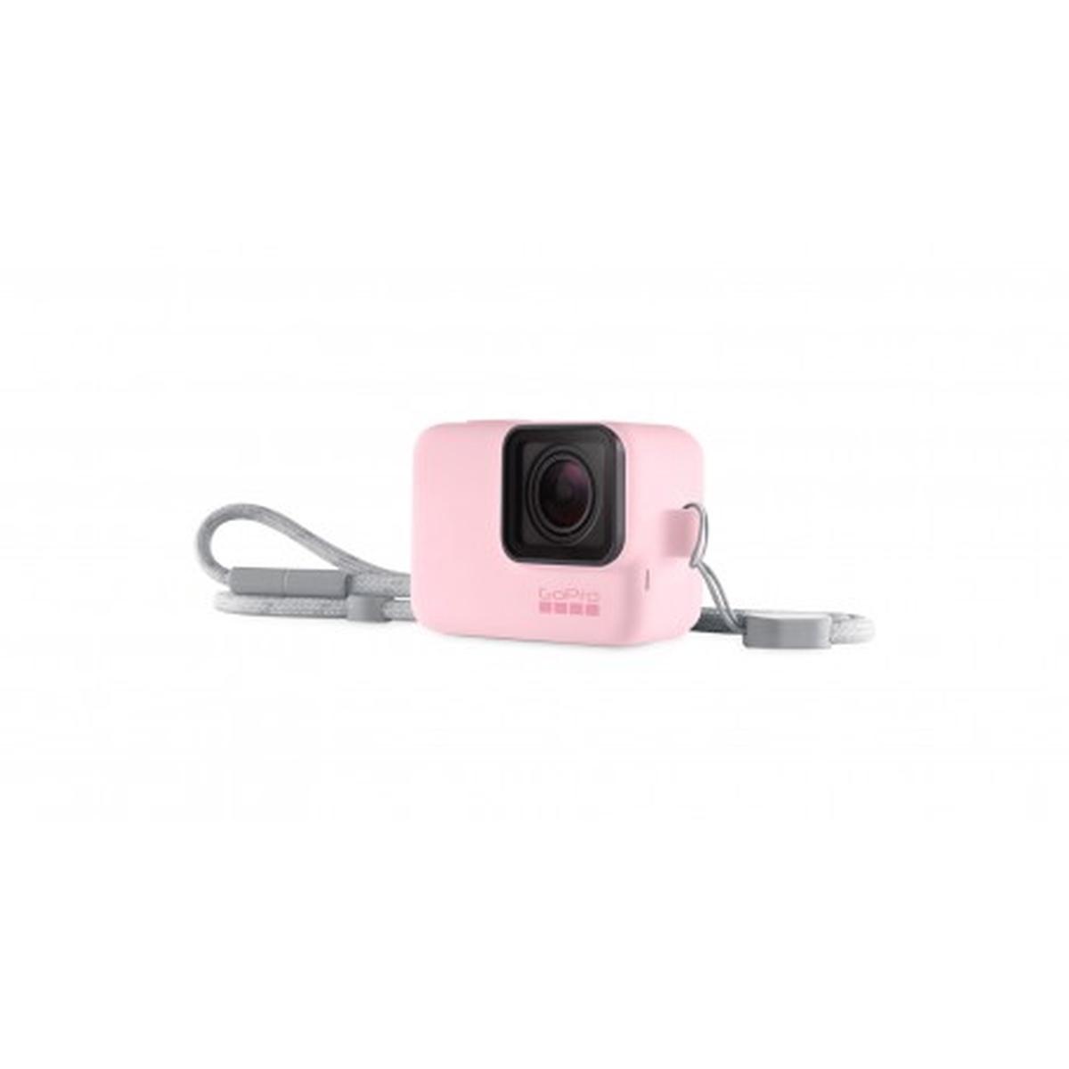 Gopro Sleeve + Lanyard (pink) - Action Camera