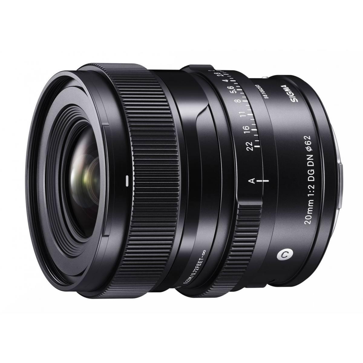 SIGMA Obiettivo 20mm F/2-AF (C) DG DN BLACK L-MOUNT