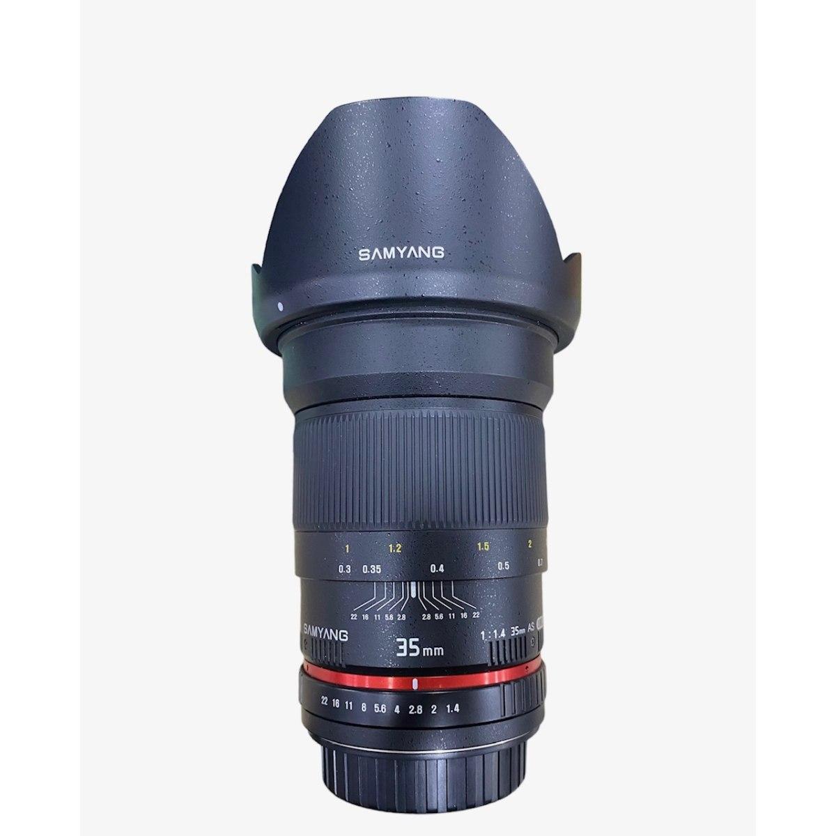 Usato Samyang 35mm f1,4 Per canon