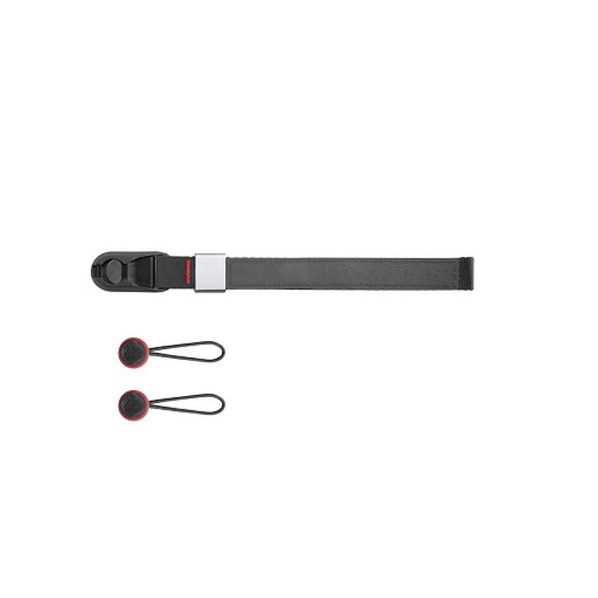 CUFF CF-BL-3 - Black  - - Cinturino da polso per fotocamera ad aggancio rapido Peak Design- Nero