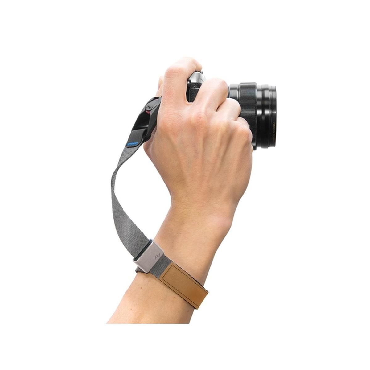 CUFF CF-AS-3 - Ash/ Grey Cinturino da polso per fotocamera ad aggancio rapido Peak Design