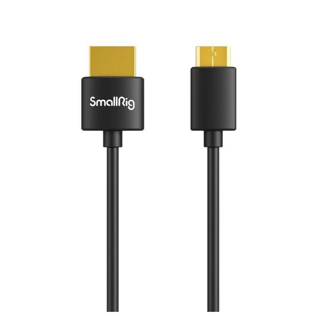 Smallrig ultra slim 4k hdmi cavo (c to a) 55cm 3041