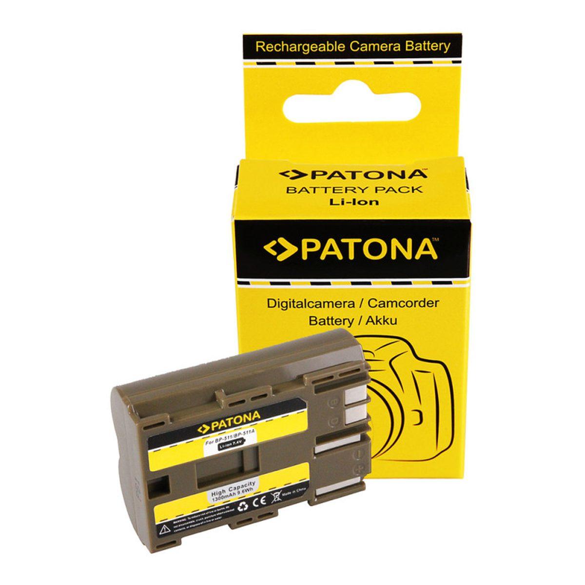 Batteria Patona per Canon Bp-511/ Bp-511A