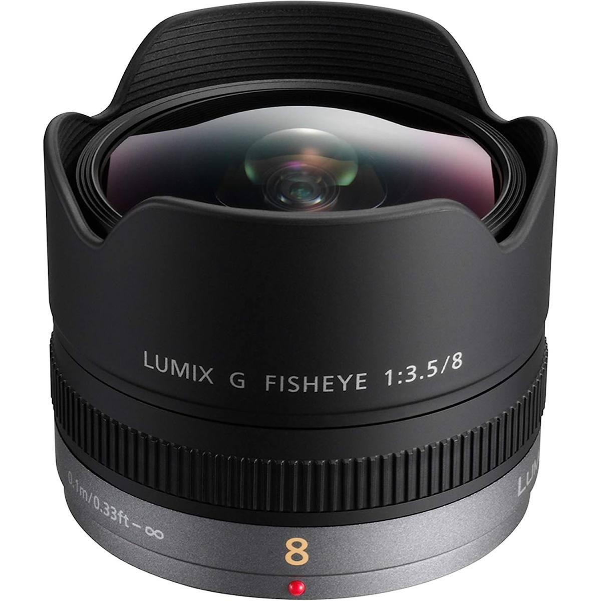 PANASONIC LUMIX G 8 mm F3,5 (FISHEYE) HD
