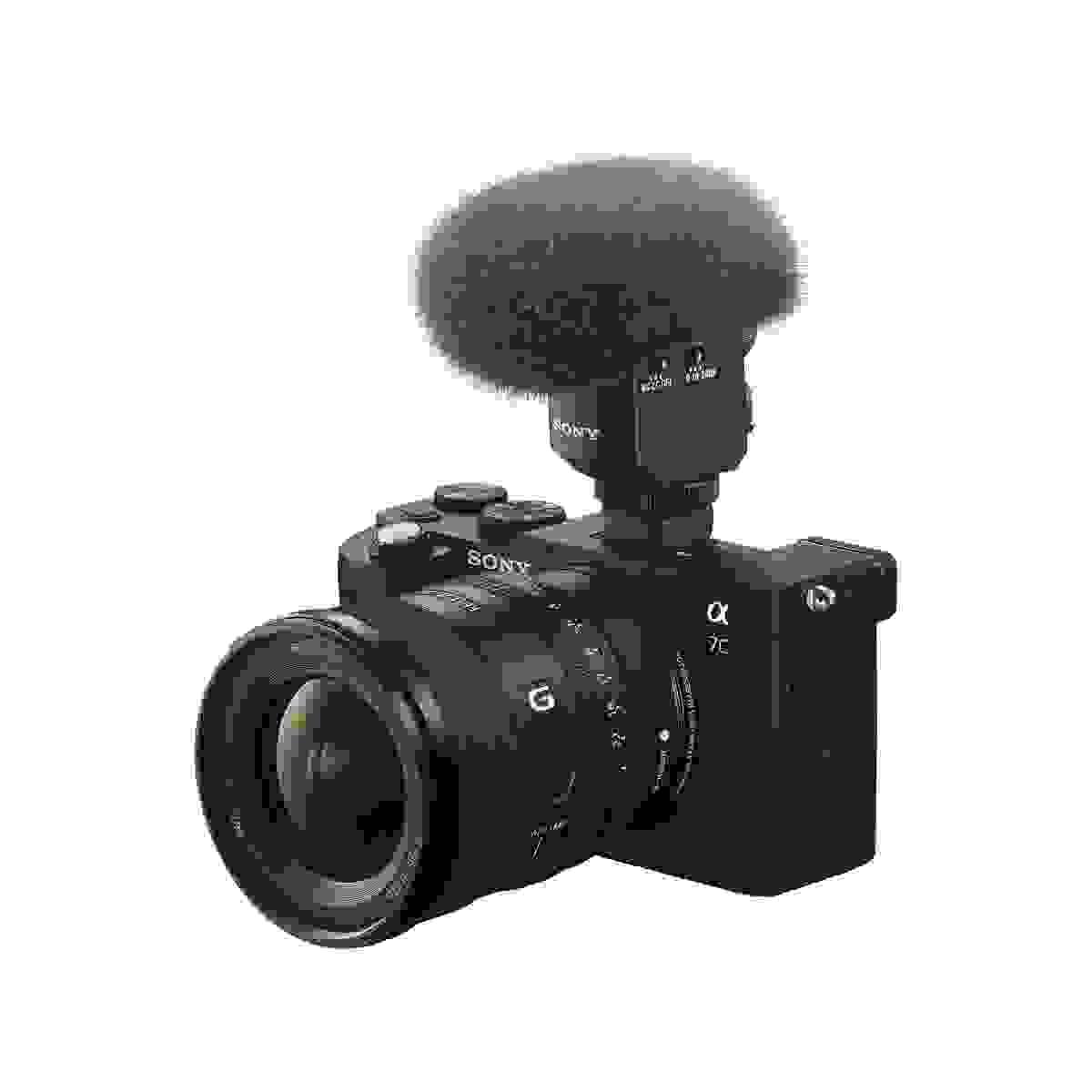 Microfono shotgun wireless a 4 capsule con 8 modalità di registrazione