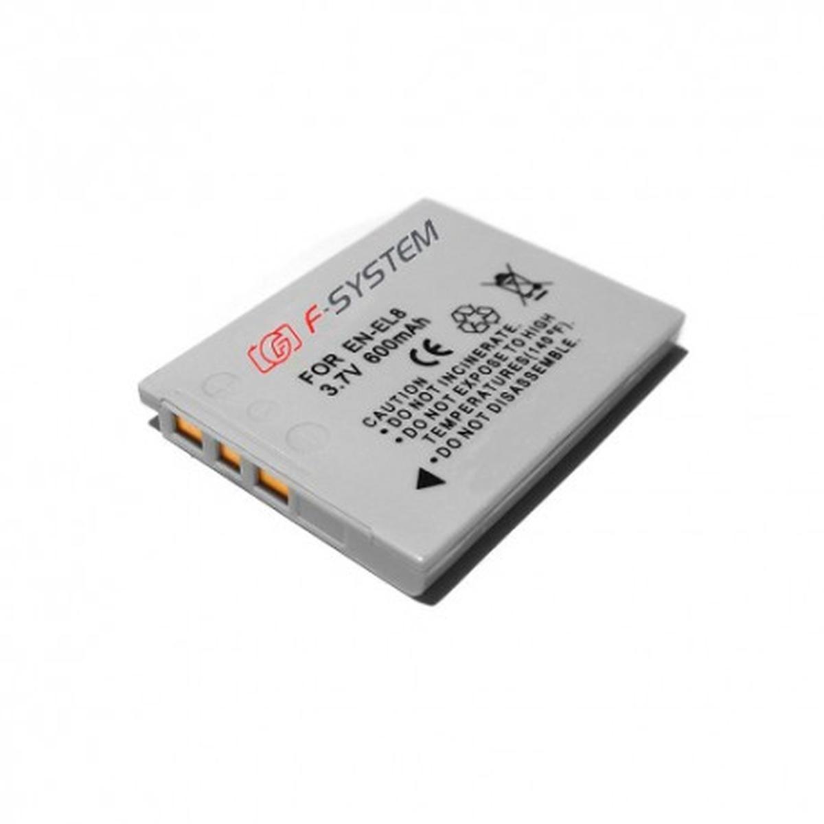 Batteria F-System Per Nikon En-EL8