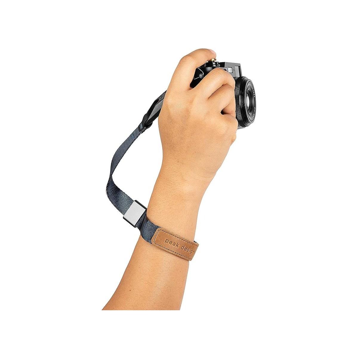 CUFF CF-MN-3 - Midnight - BLU  Quick-connecting camera wrist strap Peak Design-Midnight