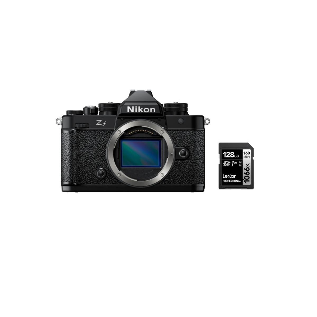 Nikon ZF Body Z f + Sdxc 128gb - Garanzia ufficiale NITAL 4 anni