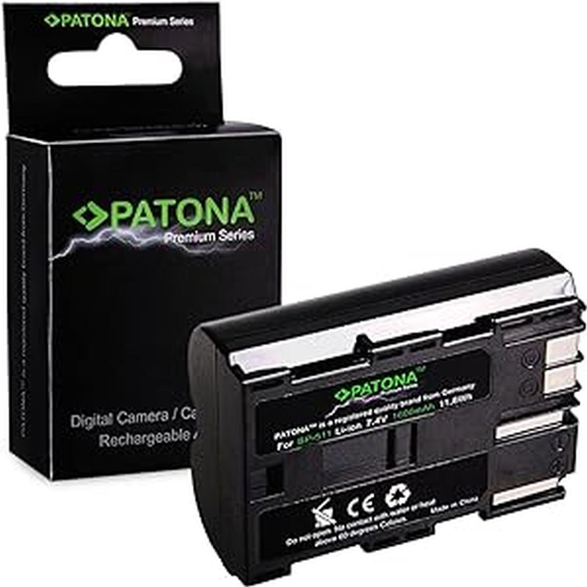 Batteria Patona per Canon Bp-511/ Bp-511A serie premium
