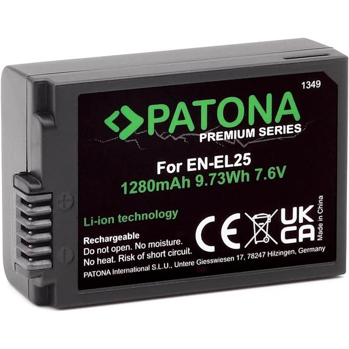 Batteria Patona Nikon En-EL25 series premium
