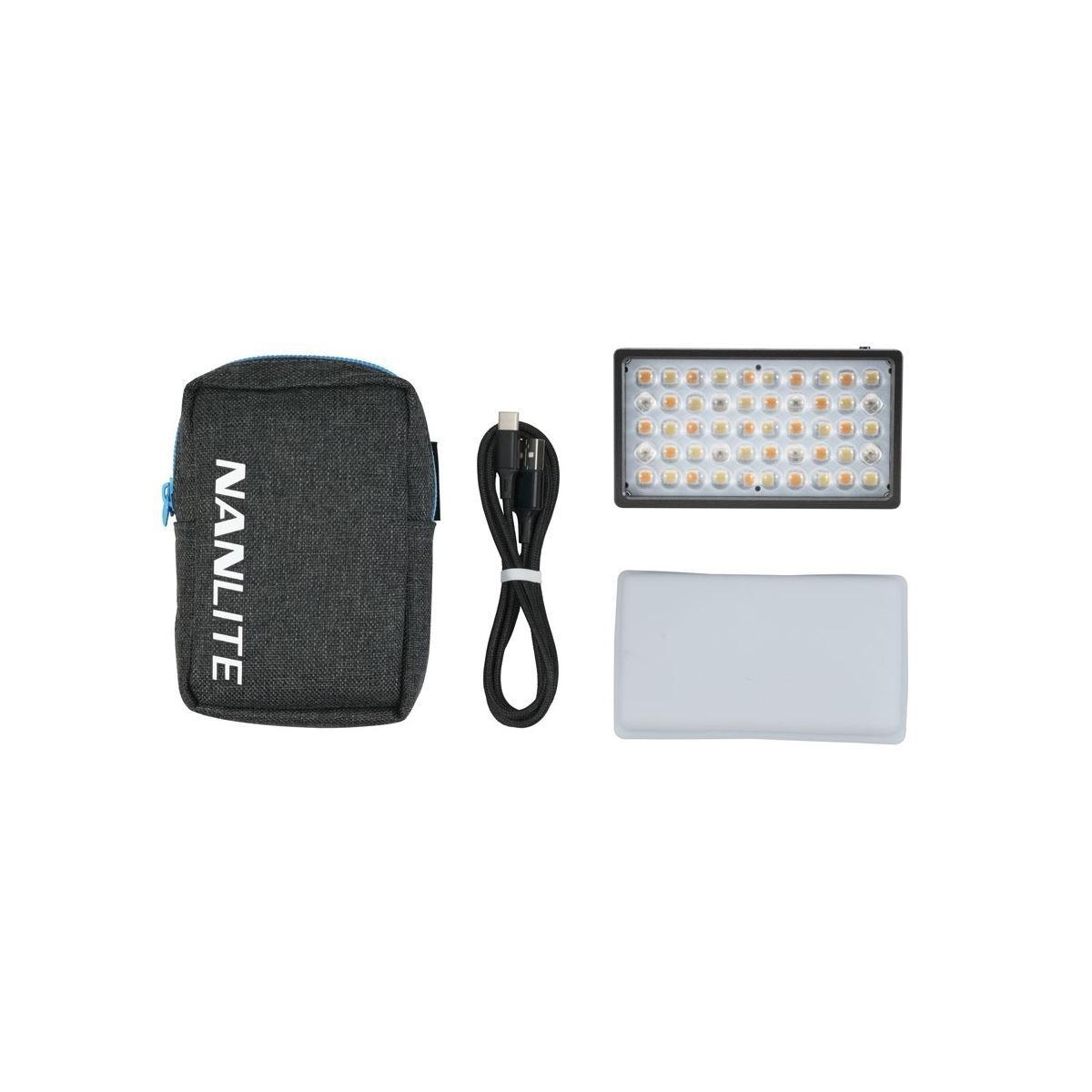 Illuminatore NANLITE 15-2018 LITOLITE 5C RGBWW POCKET LED