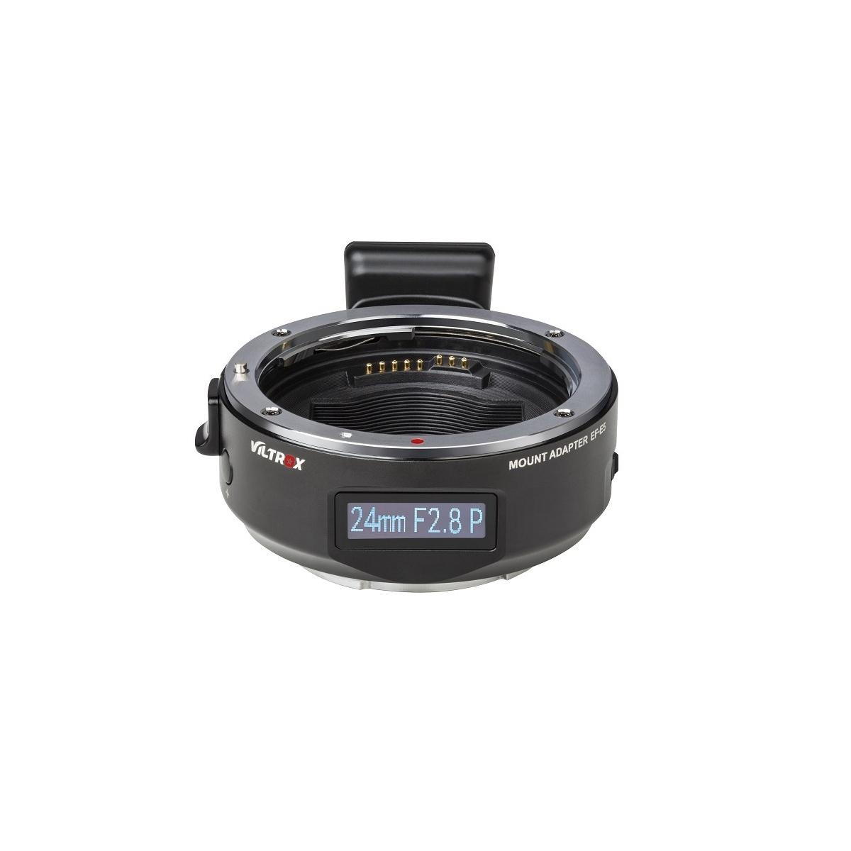Adattatore Viltrox Auto Focus x obiettivi Canon EF/EF-S su Sony E-Mount con display oled
