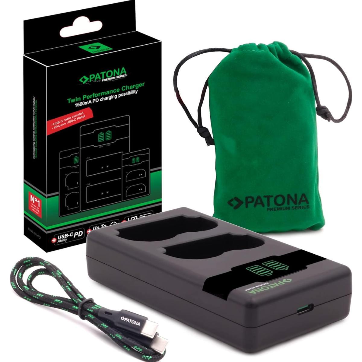 Caricabatteria Patona Twin Performance per batteria Nikon EN-EL15