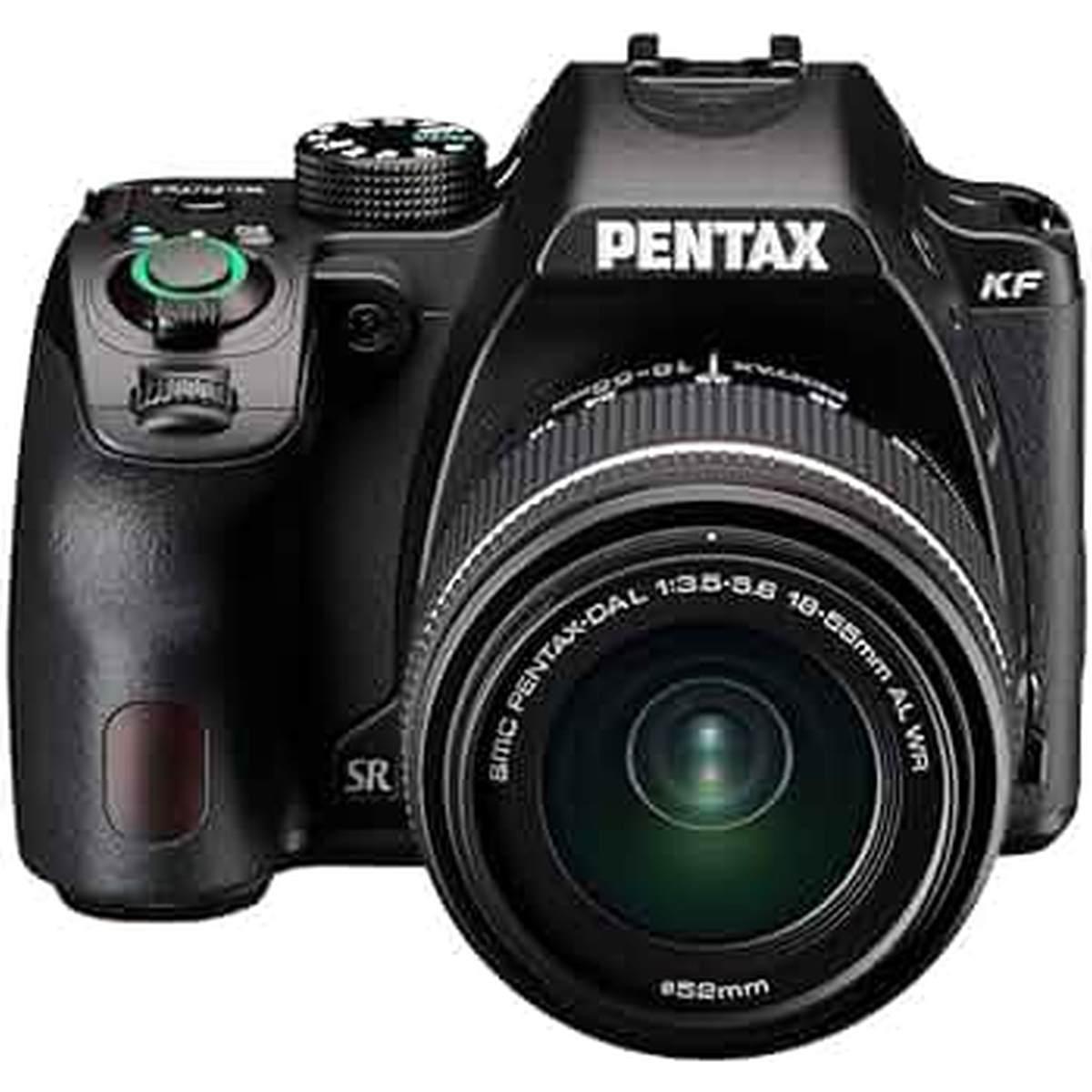 PENTAX KF Black + 18-55 WR - Fotocamera Reflex Aps-c - Garanzia Fowa 4 anni