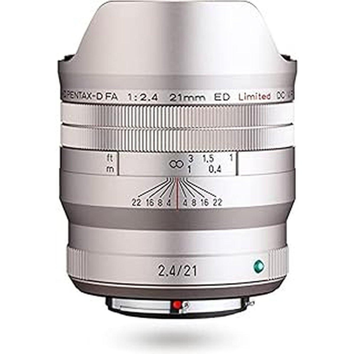 HD PENTAX-D FA 21mmF2.4ED Ltd DC WR SILVER- Obiettivo Full Frame