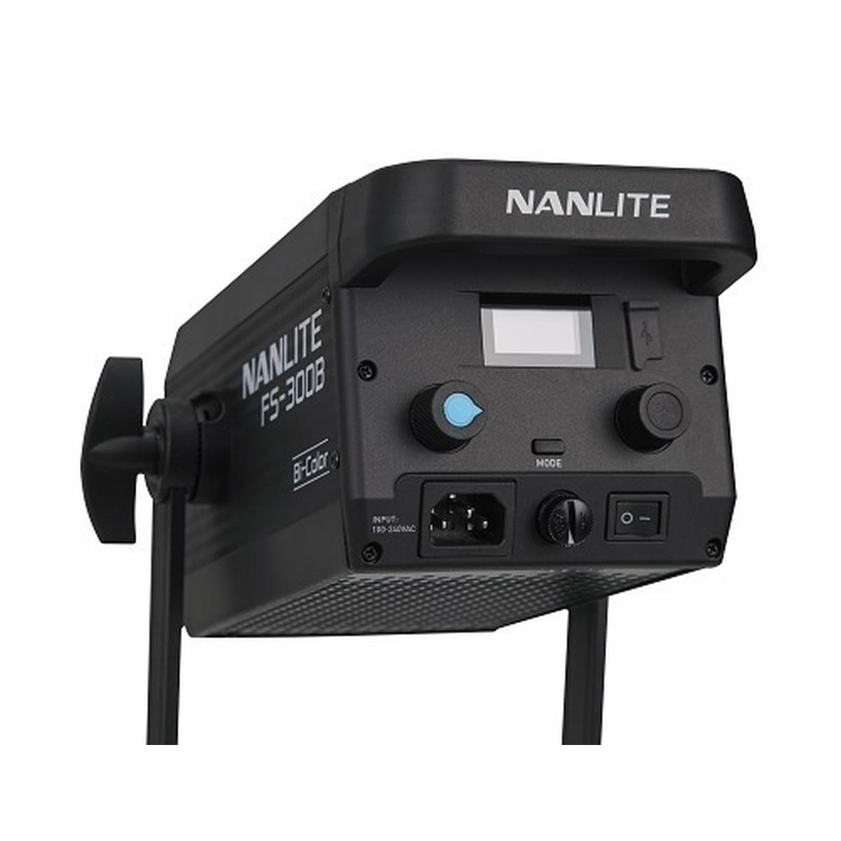 Illuminatore NANLITE LUCE LED SPOT FS-300B BICOLOR 350W